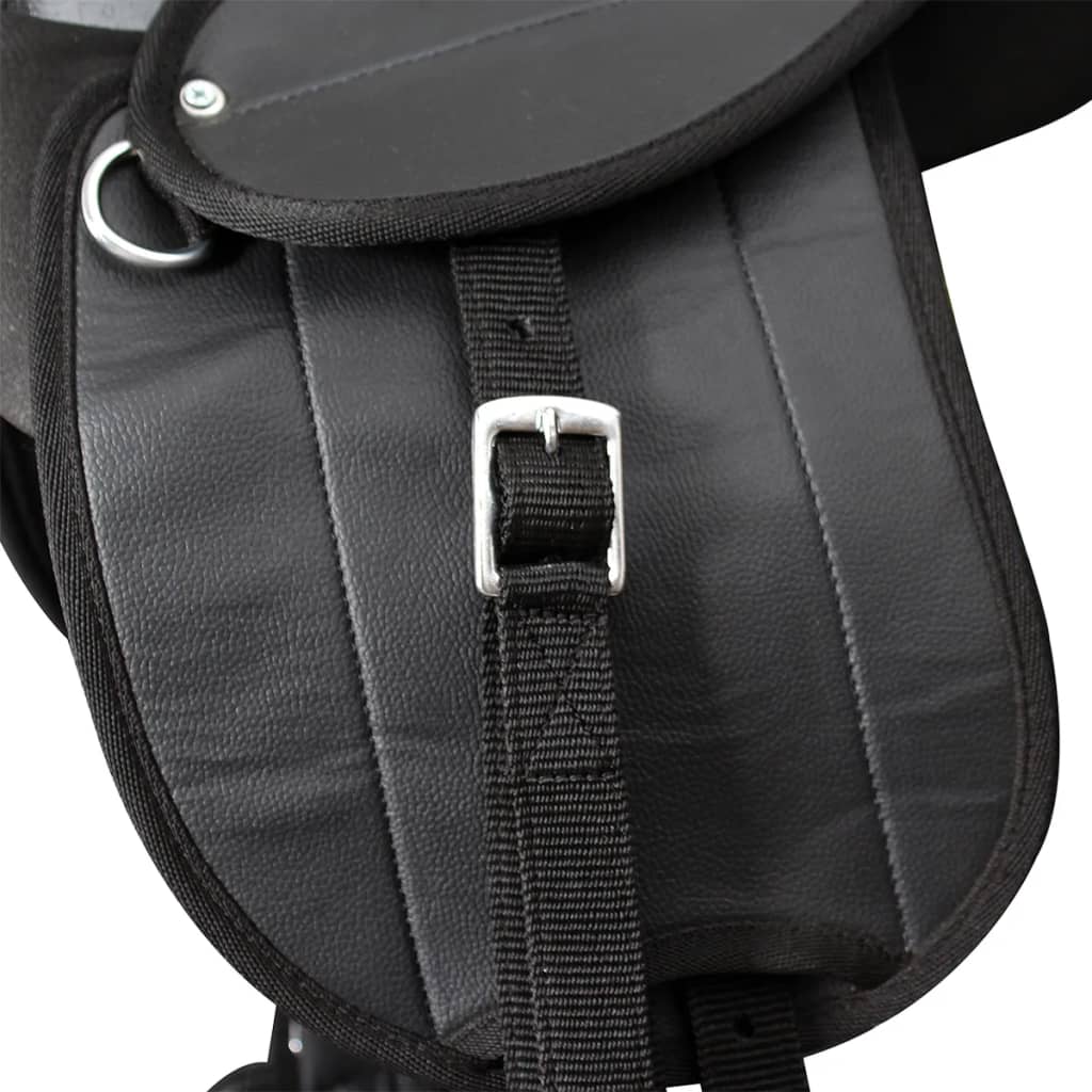 Ponyzadel Set 10" Zwart