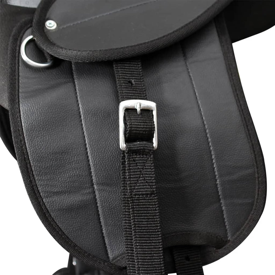 Ponyzadel Set 10" Zwart