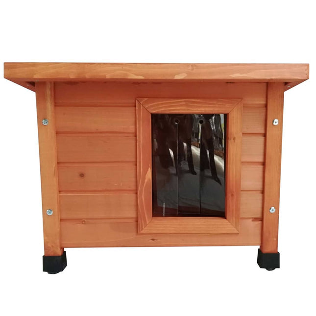 @Pet Kattenhok Voor Buiten Hout 57 x 45 x 43 cm Bruin