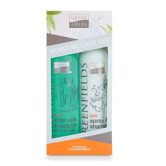 Greenfields Hondenverzorgingsset Shampoo En Spray Gevoelig 2 X 250 Ml