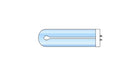 UV-lamp blauw 368 Nm 9 Watt 219 mm