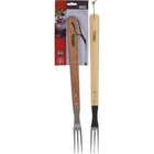 BBQ vork 46x7 cm rvs hout