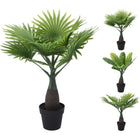 Kunstplant palm 40 cm willekeurig