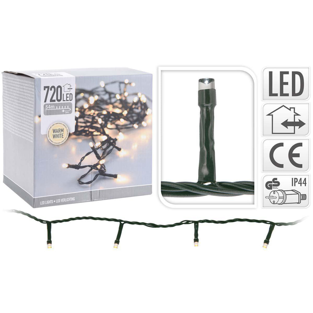 S.i.a. Kerstverlichting 54M 720 Led Lampjes Ip44