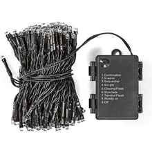 S.i.a. Batterij Led Verlichting 48 Leds 350 Cm Warm Wit Licht Zwart