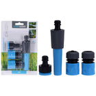 Basic Garden Sprinkler Set 4-Piece Blue/Black