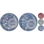 Basic Cardboard Disposable Plates 23 Cm 10 Pieces