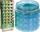Citronella kaars in glazen pot