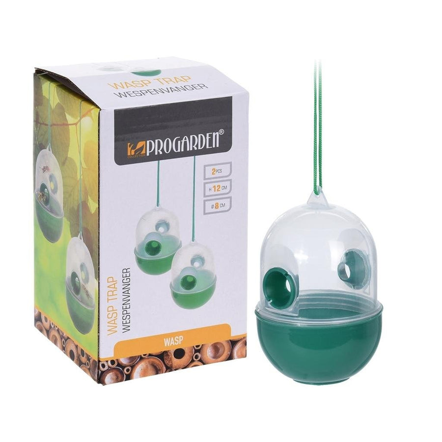 Pro Garden Wespenvanger 8X12 Cm 2 Stuks Groen/Transparant