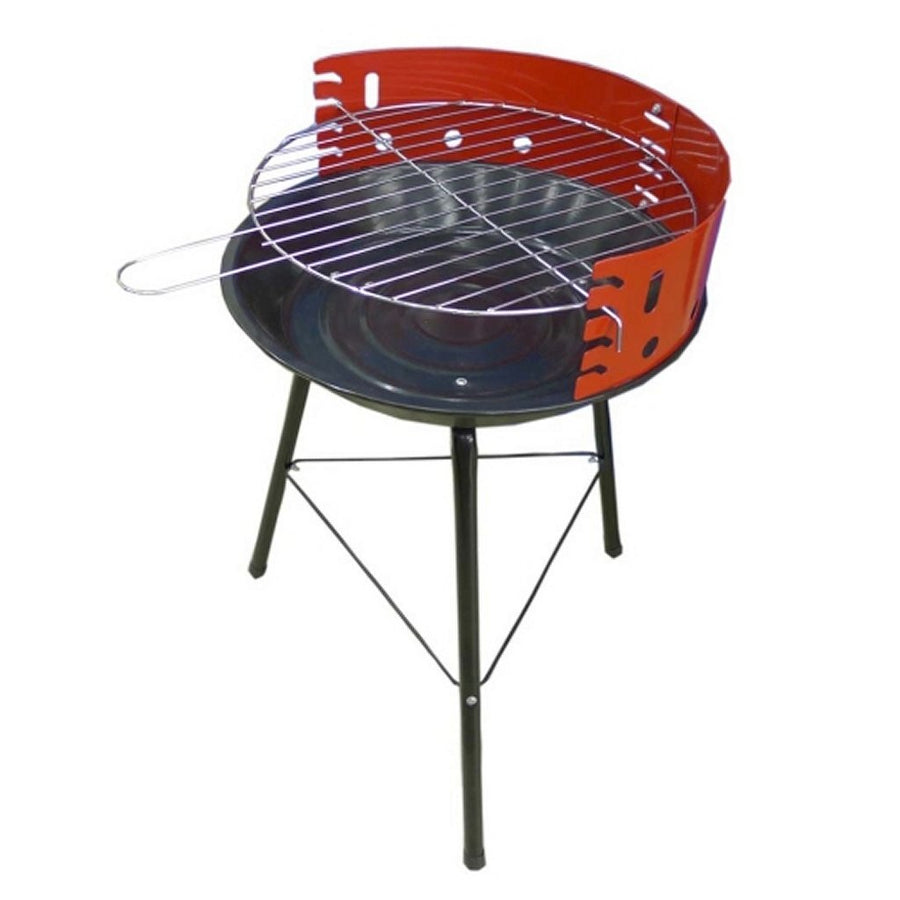 Interbosch Bbq 4-Level 36X36X51.5 Cm Rood/Zwart