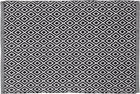 Badmat 60x9 cm katoen zwart