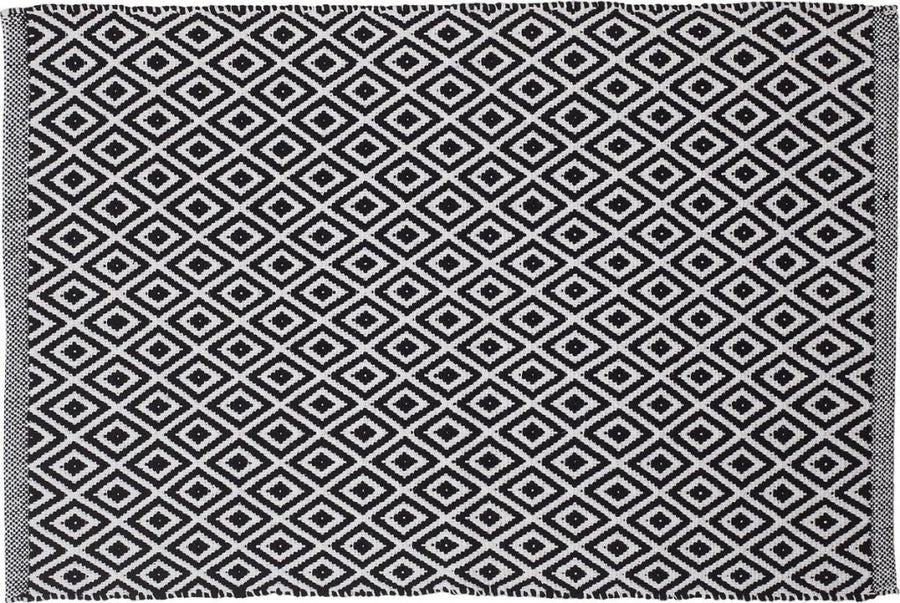 Sealskin Trellis Badmat 60X9Cm Katoen Zwart