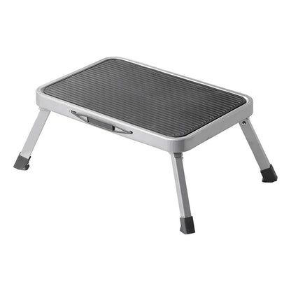 Proplus Opstapje Inklapbaar 38X26X17.5 Cm Voor Caravan/Camper Grijs/Zwart