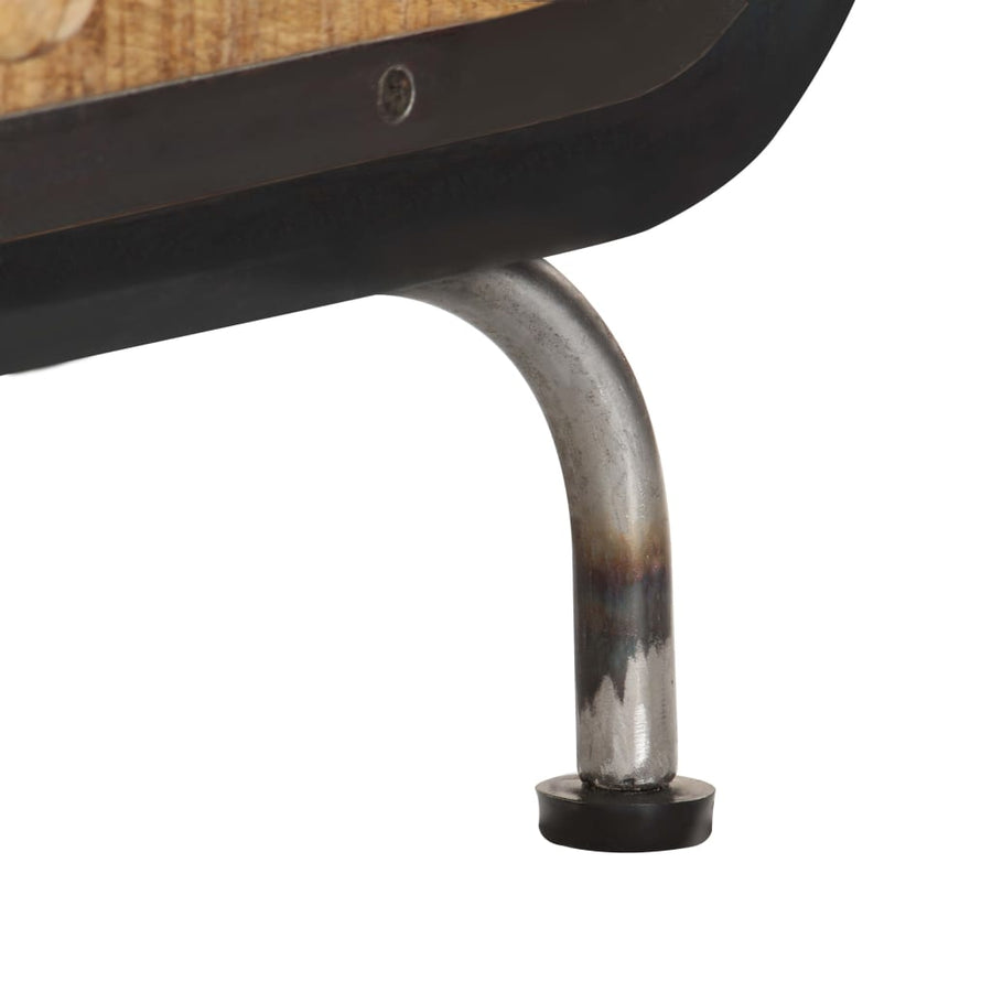 Salontafel 100X50X35 Cm Massief Mangohout
