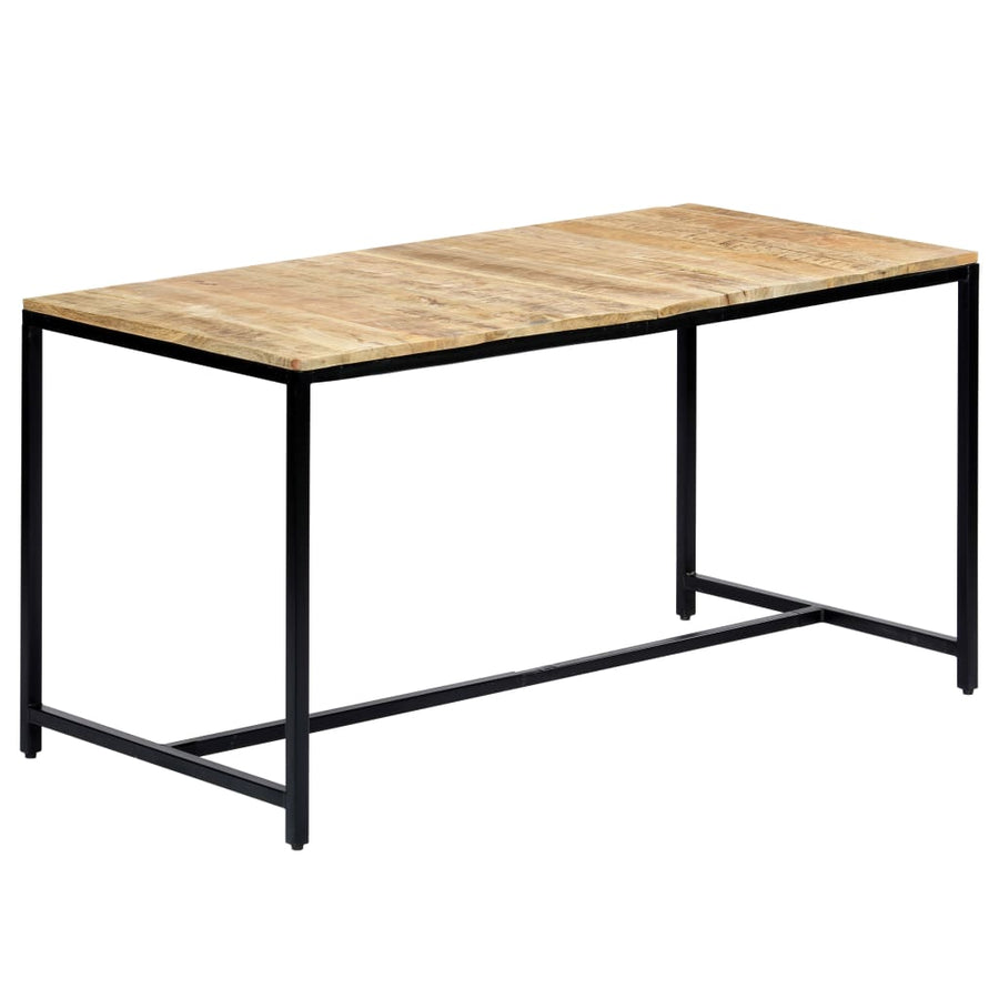 Eettafel Massief Ruw Mangohout 140 x 70 x 75 cm