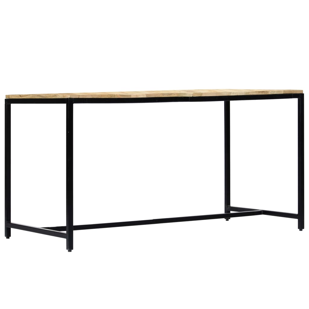 Eettafel Massief Ruw Mangohout 140 x 70 x 75 cm