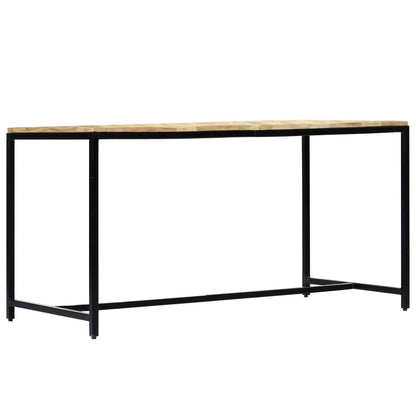 Eettafel Massief Ruw Mangohout 140 x 70 x 75 cm