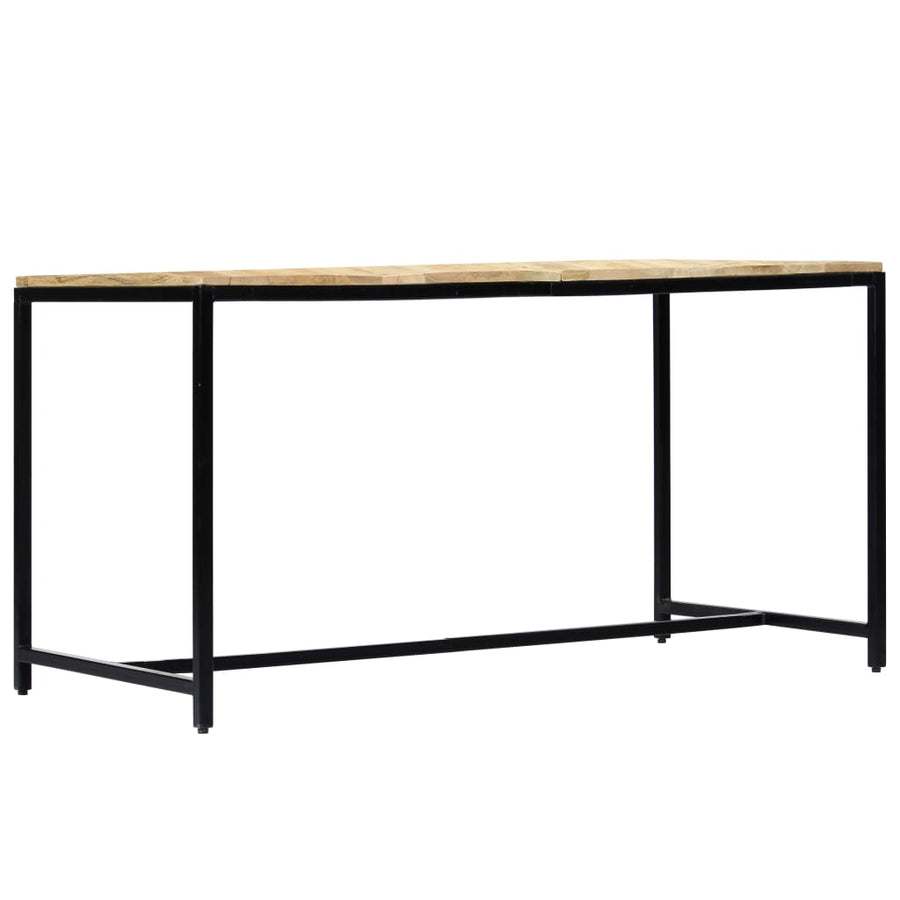 Eettafel Massief Ruw Mangohout 140 x 70 x 75 cm