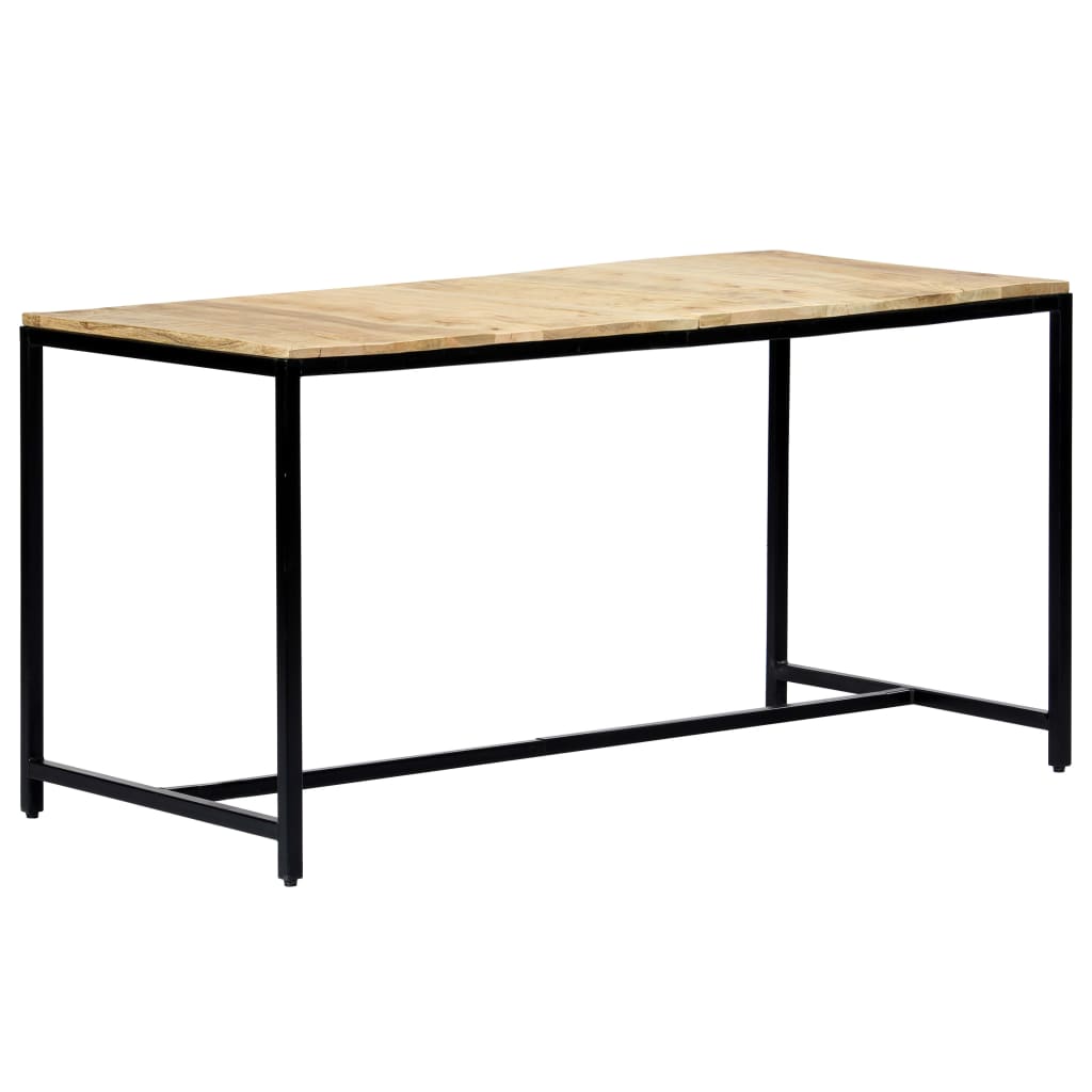 Eettafel Massief Ruw Mangohout 140 x 70 x 75 cm