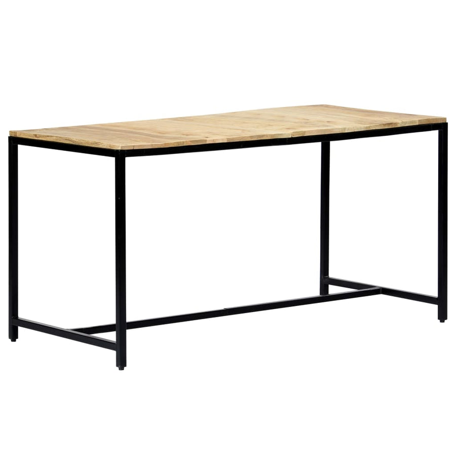 Eettafel Massief Ruw Mangohout 140 x 70 x 75 cm