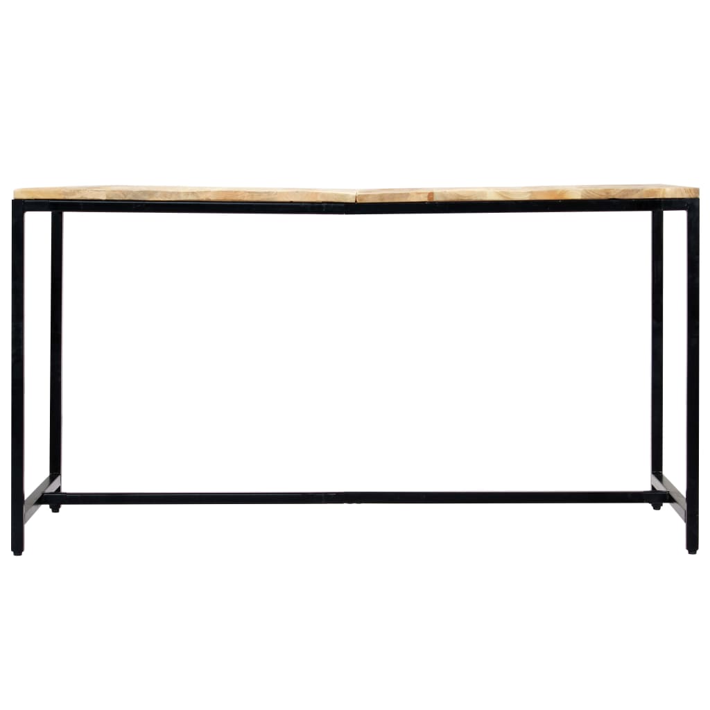 Eettafel Massief Ruw Mangohout 140 x 70 x 75 cm