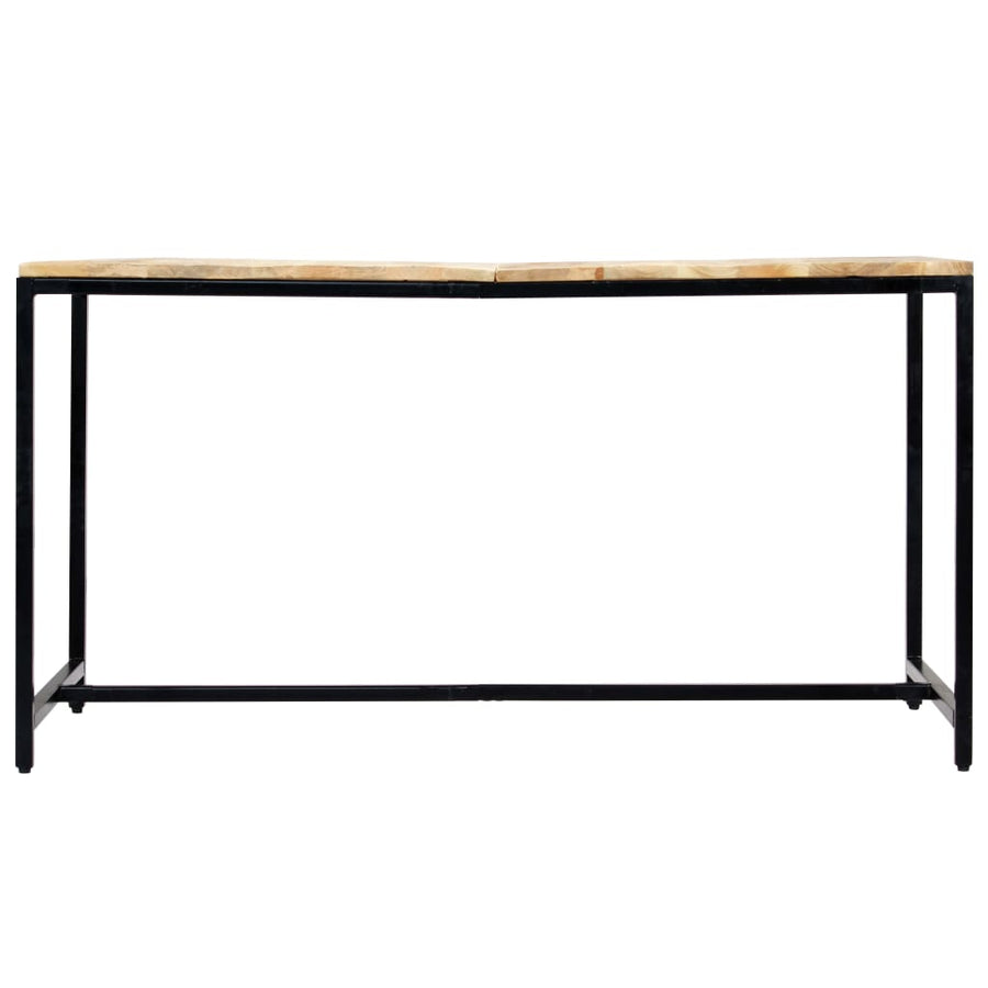 Eettafel Massief Ruw Mangohout 140 x 70 x 75 cm