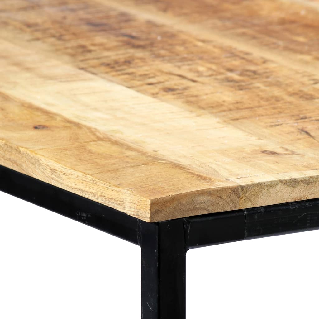 Eettafel Massief Ruw Mangohout 140 x 70 x 75 cm