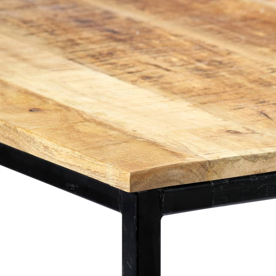Eettafel Massief Ruw Mangohout 140 x 70 x 75 cm