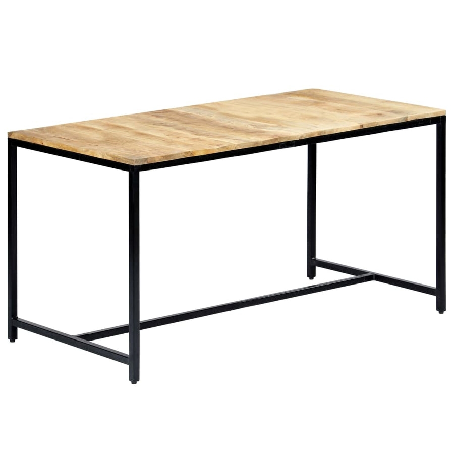 Eettafel Massief Ruw Mangohout 140 x 70 x 75 cm
