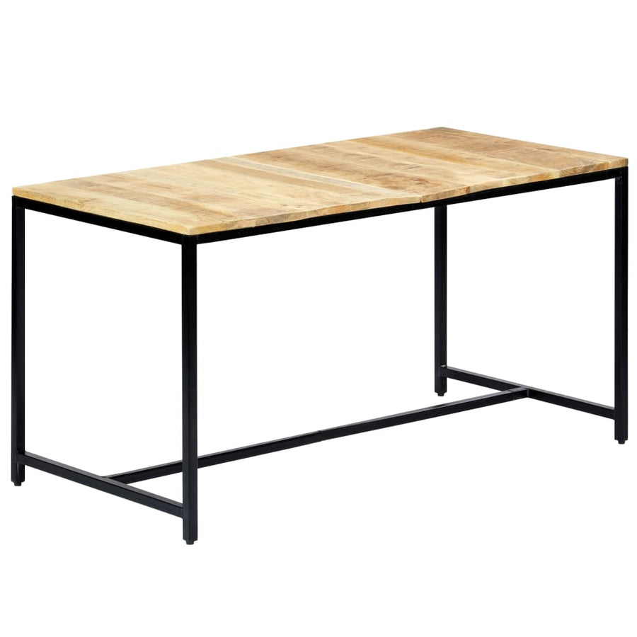Eettafel Massief Ruw Mangohout 140 x 70 x 75 cm