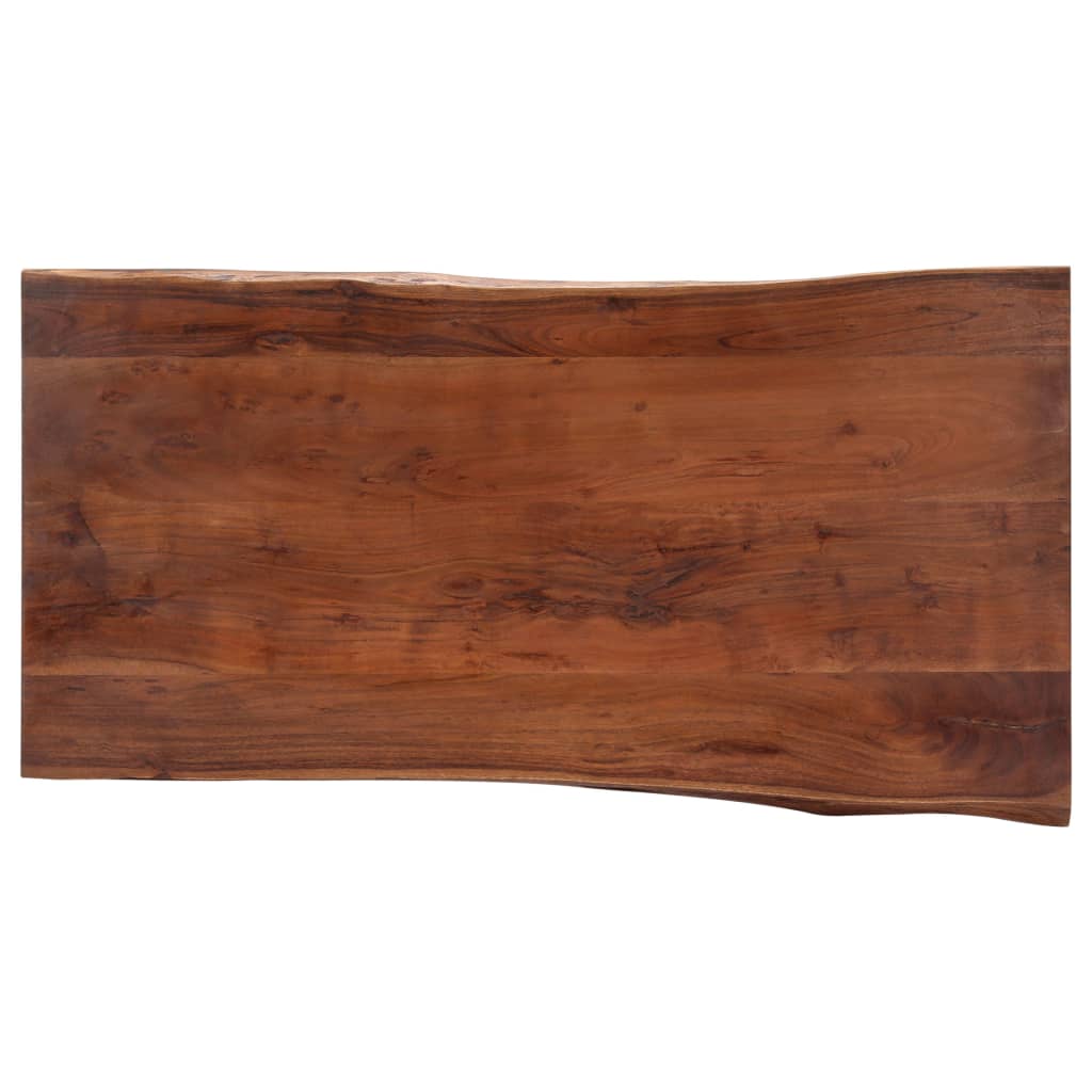 Salontafel Met Natuurlijke Randen Acaciahout 115 x 60 x 40 cm Bruin