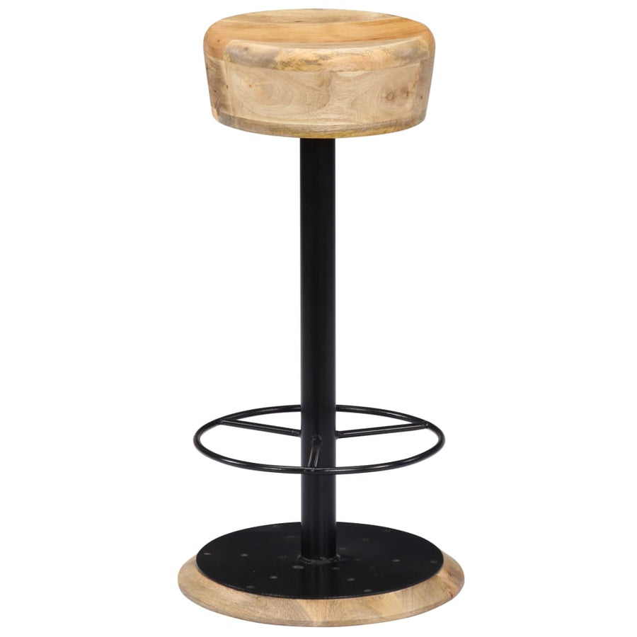 Barstoelen 2 St Massief Mangohout