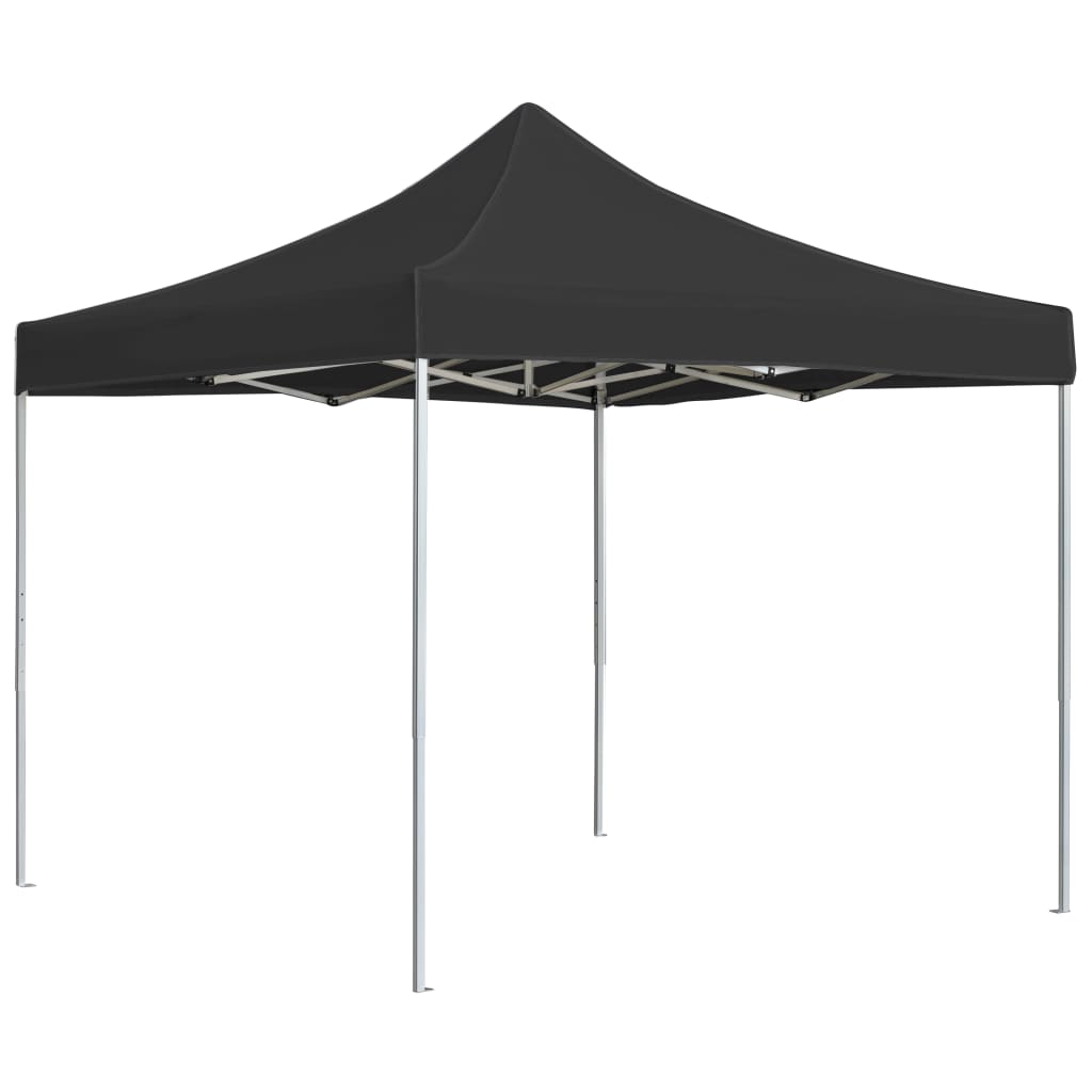 Partytent Professioneel Inklapbaar 3X3 M Aluminium Antraciet 3 x 3 m