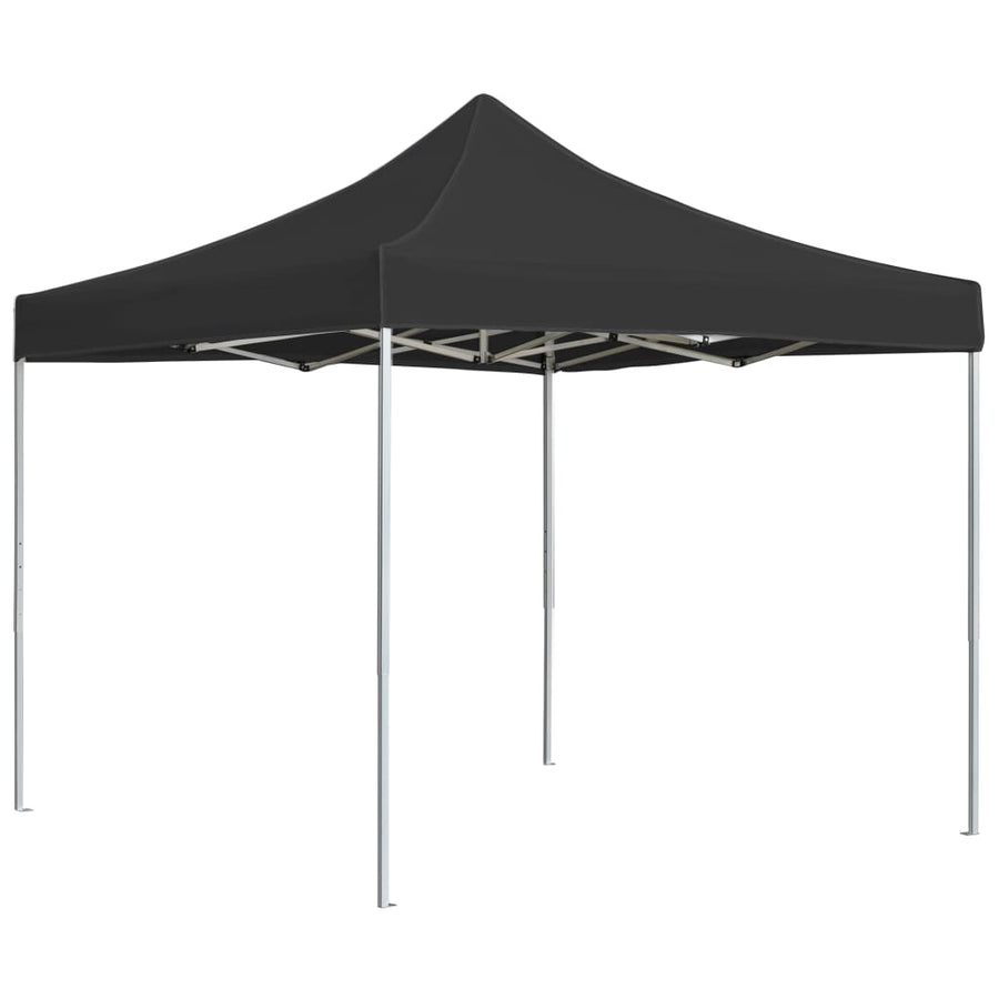 Partytent Professioneel Inklapbaar 3X3 M Aluminium Antraciet 3 x 3 m