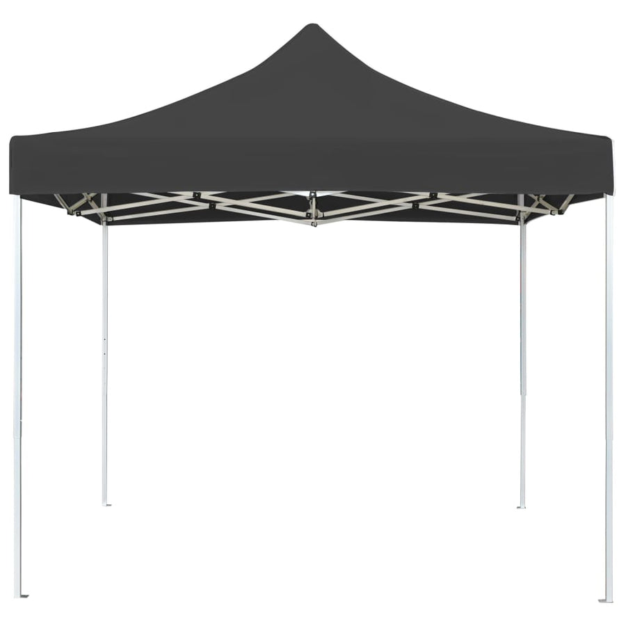Partytent Professioneel Inklapbaar 3X3 M Aluminium Antraciet 3 x 3 m