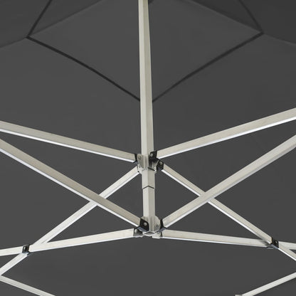 Partytent Professioneel Inklapbaar 3X3 M Aluminium Antraciet 3 x 3 m