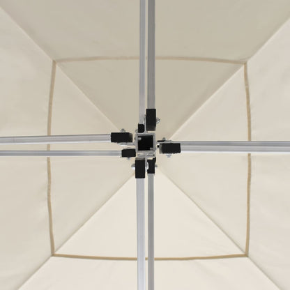 Partytent Inklapbaar Met Wanden 3X3 M Aluminium Crème 3 x 3 m
