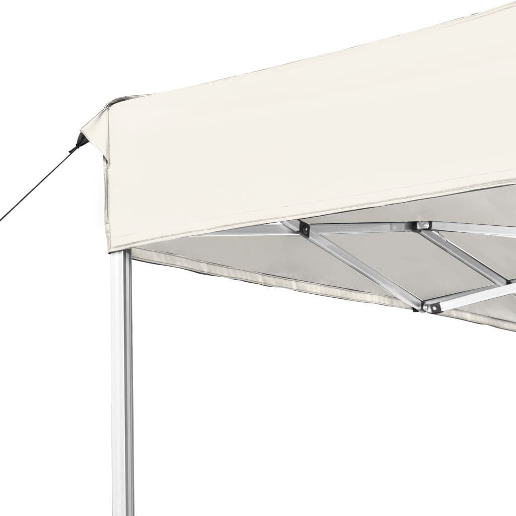 Partytent Professioneel Inklapbaar 4,5X3 M Aluminium Crème 4.5 x 3 m