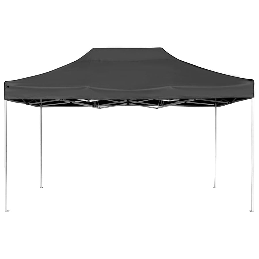 Partytent Professioneel Inklapbaar 4,5X3 M Aluminium Antraciet 4.5 x 3 m