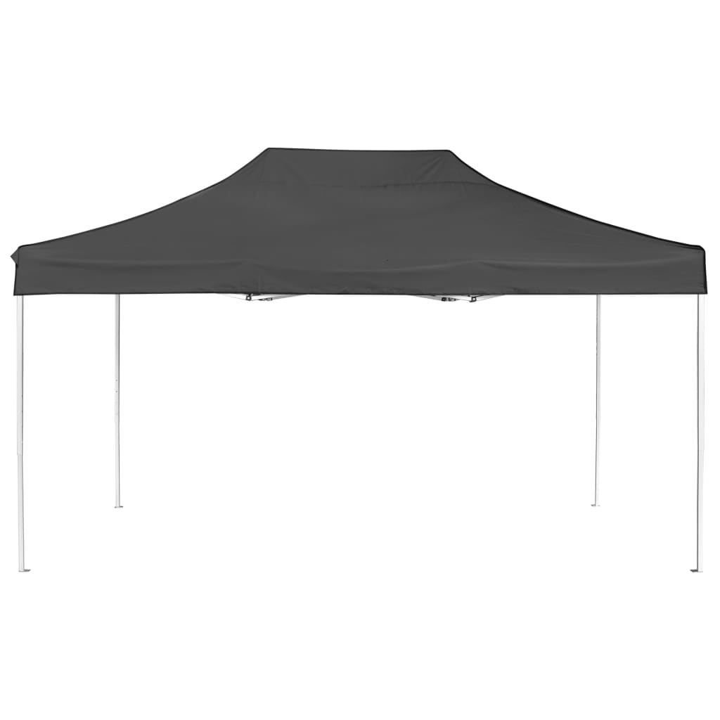 Partytent Professioneel Inklapbaar 4,5X3 M Aluminium Antraciet 4.5 x 3 m
