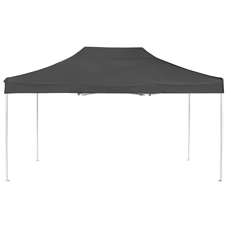 Partytent Professioneel Inklapbaar 4,5X3 M Aluminium Antraciet 4.5 x 3 m