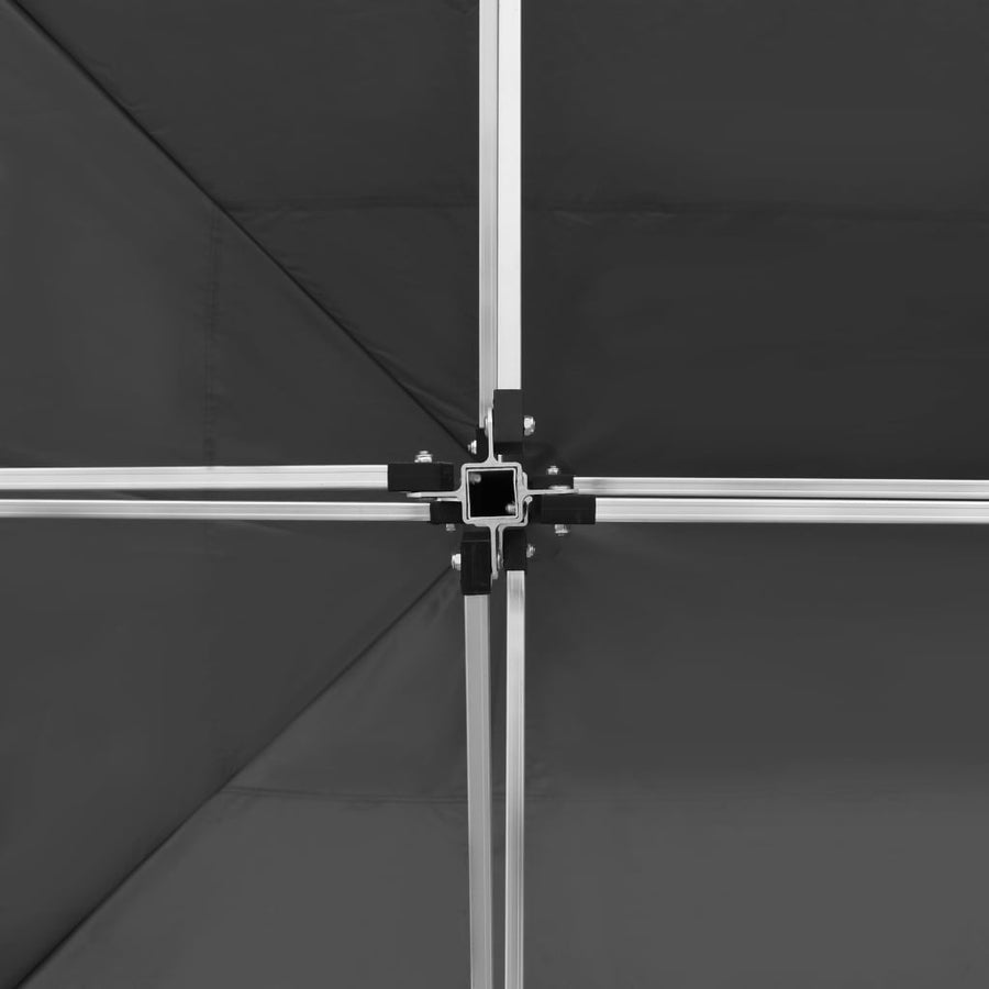 Partytent Professioneel Inklapbaar 4,5X3 M Aluminium Antraciet 4.5 x 3 m