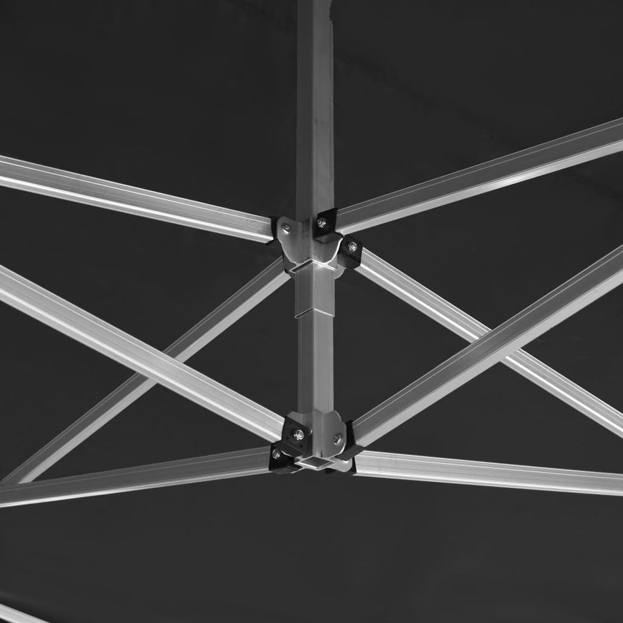 Partytent Professioneel Inklapbaar 4,5X3 M Aluminium Antraciet 4.5 x 3 m