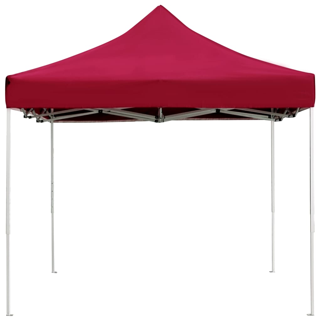Partytent Professioneel Inklapbaar 4,5X3 M Aluminium 4.5 x 3 m Wijnrood