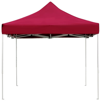 Partytent Professioneel Inklapbaar 4,5X3 M Aluminium 4.5 x 3 m Wijnrood