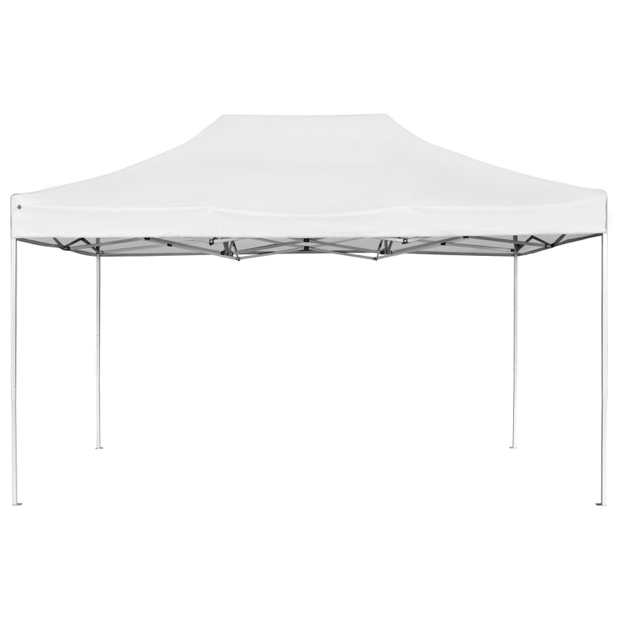 Partytent Professioneel Inklapbaar 4,5X3 M Aluminium Wit 4.5 x 3 m