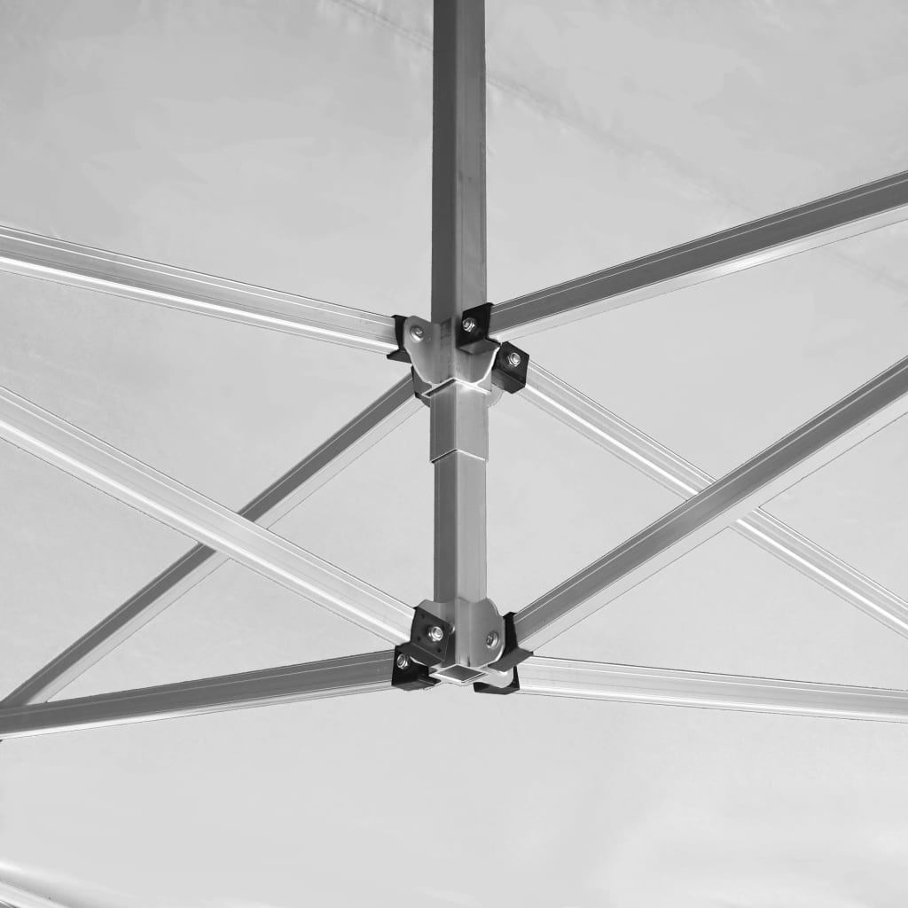 Partytent Professioneel Inklapbaar 4,5X3 M Aluminium Wit 4.5 x 3 m
