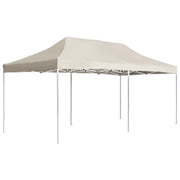 Partytent 6x3 m aluminium crème inklapbaar