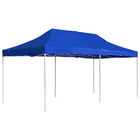 Professional Folding Party Tent 6x3 m Aluminium Blue
