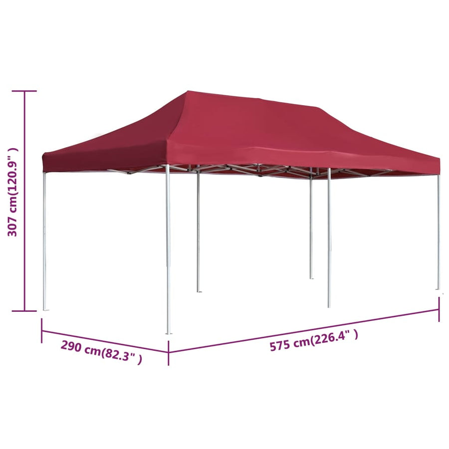 Partytent Professioneel Inklapbaar Aluminium 6 x 3 m